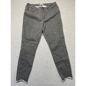 Women's Jolt Jeans - Size 13/31 - Gray Leopard Print